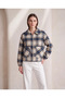 Patterned Cashmere Bomber Jacket