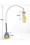 360 °   Movable Cat Toy Set with Flexible Rod and Feather Automatic Cat Play Set - 4
