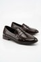 Weryn Women's Loafer Shoes Shiny Surface Penny Loafer Classic Daily Stylish Flat Sole Model 1003 - 2