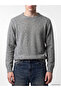 Xside Gray Crew Neck Woolen Men's Sweater - 3