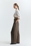 Pleated wide leg pants - 3
