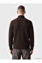 Esvab • Modern & Distinctive Stand Collar Men's Knitwear Sweater - 5