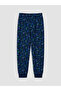 Lcw Kids Navy Blue Printed Boys Pajama Set - 6
