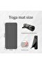 Yoga Mat 10mm Thick NBR Non Slip Exercise Mat with Carry Strap, High Density Workout Mat for Yoga Pi - 2