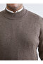 Vizyon New Season Large Size Half Turtleneck Men's Knitwear Sweater - 3