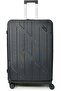 3-Piece Luxury Hard Shell Luggage Set, Lightweight ABS Spinner Travel Suitcases with Combinat - 5