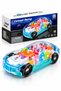 Transparent Electric Gear Racing Car Toy for Kids 3+ – Light & Music Toy Car with Visible Colorful Mechanical Gears, Automatic Movement & Clear Body Design - 7