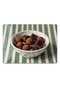 Rustic Gouache Truffle Chocolate Plate Patterned Glass Cutting Board and Presentation Tray 25 X 35 cm