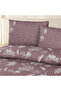 Bruma Single 100% Cotton Ranforce Duvet Cover Set Dusty Rose 57 Thread (2 Pieces) 160X220/50X70 Dusty Rose - 2