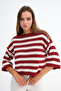 Boat Neck Knitwear Sweater K10356