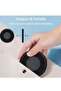 Multi-Functional Travel Cable Organizer with USB-C Lightning and Micro USB Connectors Portable Charging Storage Box with Phone Holder and SIM Ejector - Black - 5