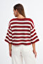 Boat Neck Knitwear Sweater K10356 - 5