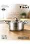 Stainless Steel Cooking Pot with Lid | Induction & All Cooktops,16Cm,BB3613 - 3