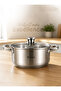 Stainless Steel Cooking Pot with Lid | Induction & All Cooktops,20Cm,BB3615