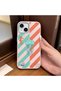 Pink Leather Textured Silicone Case Compatible with iPhone 14 Plus/15 Plus, Protects Camera, Shock Absorbing, Jellyfish Pattern