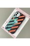 Black Leather Textured Silicone Case Compatible with iPhone 12/12 Pro, Protects the Camera, Shock-Absorbing, Jellyfish Patterned Case - 2
