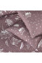 Bruma Single 100% Cotton Ranforce Duvet Cover Set Dusty Rose 57 Thread (2 Pieces) 160X220/50X70 Dusty Rose - 3