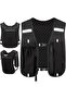 سترة جري للرجال والنساء، سترة عاكسة قابلة للتعديل مع حامل للهاتف ومساحة تخزين خفيفة الوزن