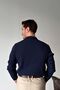 Noli Textured Half Zipper Polo Collar Regular Fit Men's Knitwear Sweater - 7