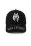 Wolf Sprit Special Design Trench Printed Velcro Cotton Hat