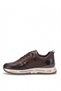26Ksrrm112 Men's Genuine Leather Casual Shoes Brown - 3