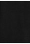 Regular Fit Classic Collar Plain Men's Black Denim Long Sleeve Shirt - 5