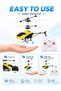 2.5 Channel Remote Control Mini Helicopter Toy with One Key Hover Without Hand Control - 4