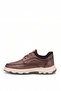 26Ksrrm1077 Men's Genuine Leather Casual Shoes Camel - 3
