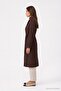 Shirt Collar Belted Bitter Trench Coat 13751 - 3