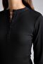 Long Sleeve Women's T-Shirt I5711Ax/Bk81 Black - 4