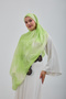 Patterned Cotton Soft Shawl Inspiration Series Gradient Shawl - 6