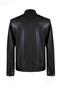 Vintage Style Soft Textured Men's Plain Leather Jacket - 7