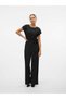 Long jumpsuit, black - M - 2