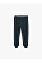 Cotton Elastic Waistband Jogger Sweatpants - 2