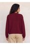 Crew Neck Textured Cardigan - 3