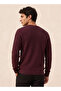 Smart Crew Neck Textured Sweater - 3