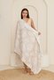 Coral Patterned Beach Coverlet, Lightweight Beach Coverlet, Neutral Color Holiday Towel 90*180 cm King Size - 2