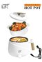 BT 1.5L Electric Hot Pot – Portable Ramen Cooker & Noodle Maker, Multifunctional Non-Stick Cooking Pot with Lid for Soup, Hot Pot & Meals