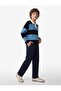 Lace-Up Cotton Ruffled School Pants Look Like School Sweatpants