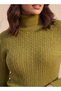 HIGH NECK BUTTON DETAIL TRICOT - 5