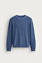 Knole - Blue - Boxy Fit Wide Collar - Men's Sweater - 4