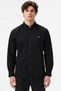 Mens Slim Fit Black Cotton Shirt Slim Fit Cotton Men's Shirt Black