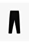 Basic School Sweatpants with Pocket Detail and Tie Waist - 2