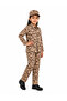 UAE Army Full Sleeve Costume for Kids – Premium Desert Camouflage Military Uniform - 7