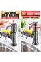 2-in-1 Black Kitchen Liquid Soap Dispenser and Sponge Holder Set Countertop Pump Dispenser 360 ° - 5