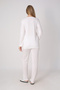 Maternity Pajama and Robe Set – 3-Piece Winter Maternity Set, Thick Textured Robe and 4-Button Closure - 6