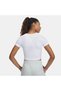 Rival Rib Baby Women's White T-Shirt - 2