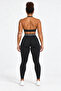 Line Contour Striped High Waist Hip Shaping Seamless Leggings - 6