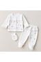 Gaye Baby Girl Floral Embroidered Newborn Hospital Release 10 Piece Bodysuit Set Boxed Yhç0101 - 3