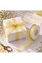 Organza Tulle Ribbon Yellow 1 cm 225 Meters Decoration Decoration Bride Groom Dowry Bundle - 3